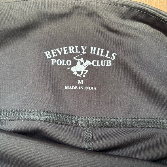 Beverly Hills Polo Club Women's Black Leggings Size Medium - Picture 7 of 9